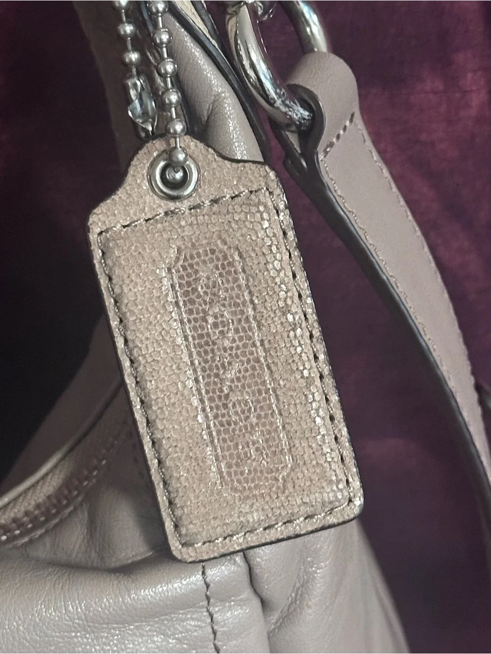 Coach genuine leather